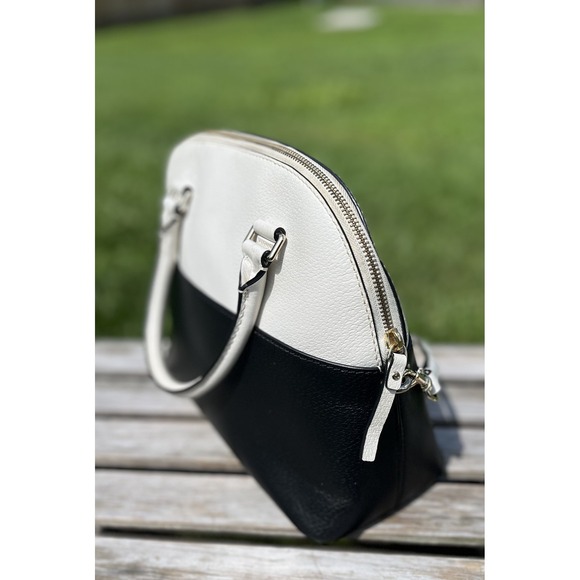 Kate Spade Satchel Bag Womens Medium Crossbody‎ Purse Leather Dome Tote - Picture 9 of 14